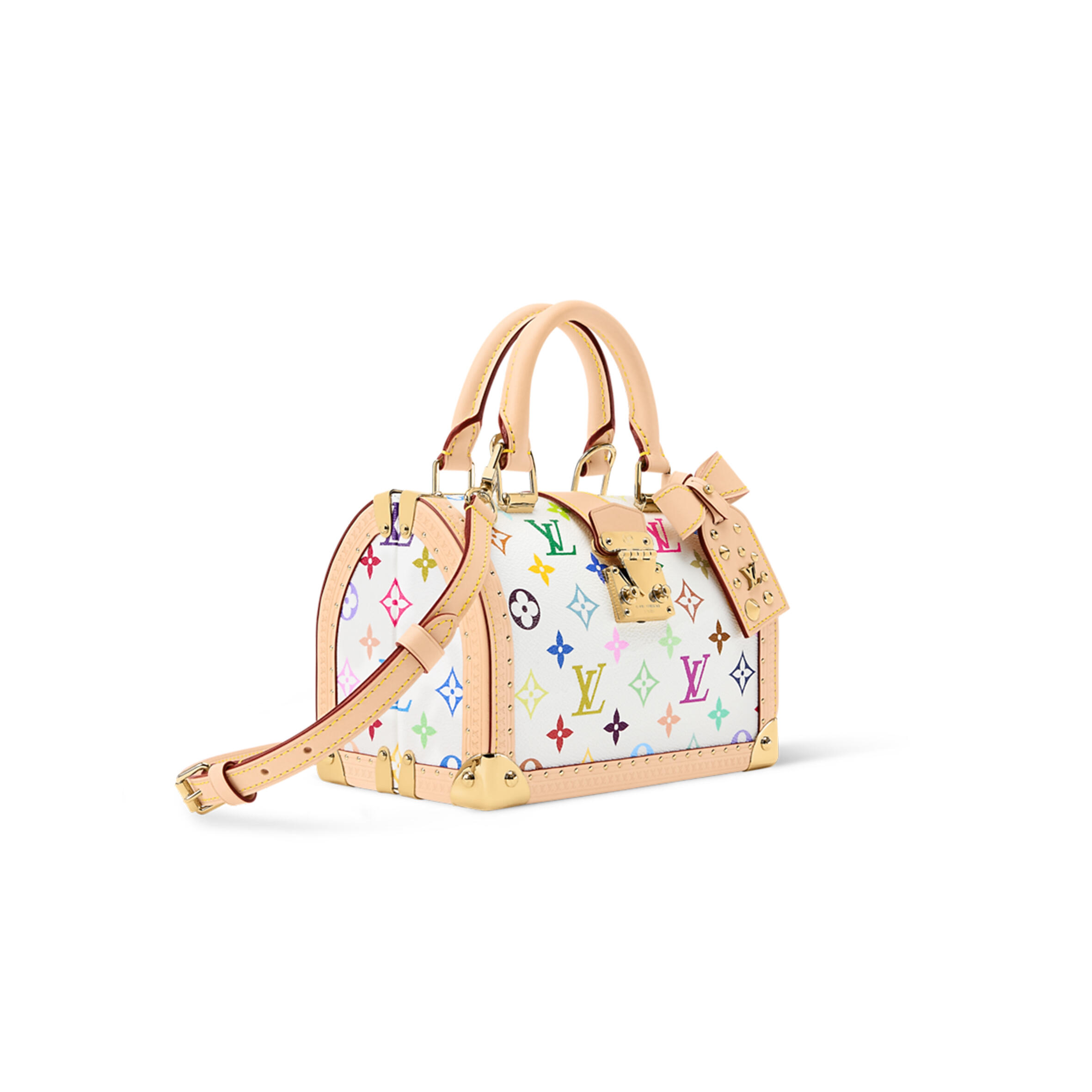 LOUIS VUITTON MURAKAMI LV X TM SPEEDY TRUNK 20 M27833 (21*15*13cm) LOUIS VUITTON MURAKAMI LV X TM SPEEDY TRUNK 20 M27833 (21*15*13cm)